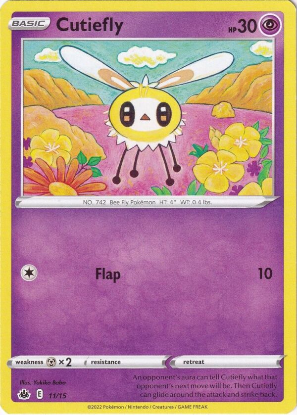 Cutiefly 11/15 011/015 Normal McDonald’s Promos 2022