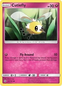 Cutiefly | 92/149 | Normal | SM Base Set