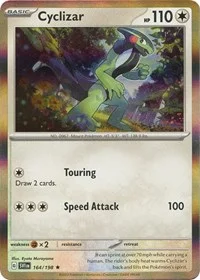 Cyclizar | 164/198 | Holofoil | SV01: Scarlet & Violet Base Set
