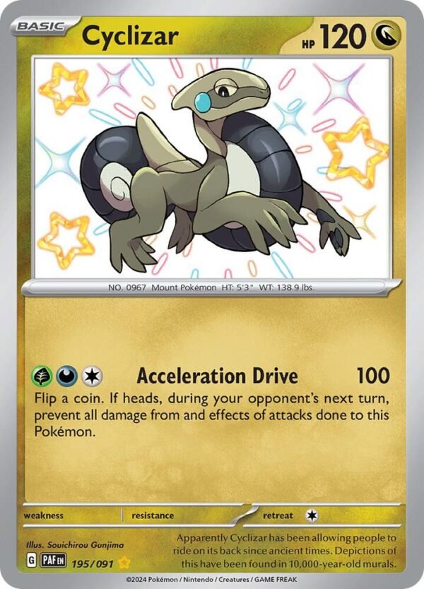 Cyclizar 195/091 Holofoil SV: Paldean Fates