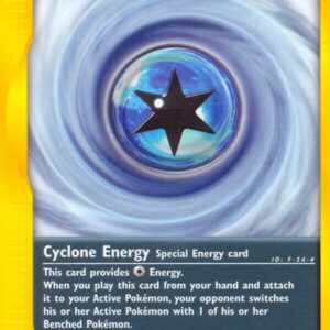 Cyclone Energy 143/144 Reverse Holofoil Skyridge Cyclone Energy 143/144 Reverse Holofoil Skyridge