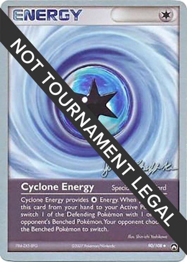 Cyclone Energy 2007 (Jeremy Scharff-Kim) 90/108 Normal World Championship Decks Cyclone Energy 2007 (Jeremy Scharff-Kim) 90/108 Normal World Championship Decks