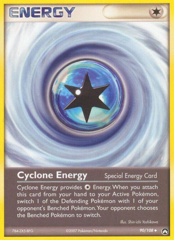 Cyclone Energy 90/108 Reverse Holofoil Power Keepers