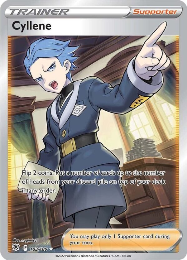 Cyllene (Full Art) 183/189 Holofoil SWSH10: Astral Radiance