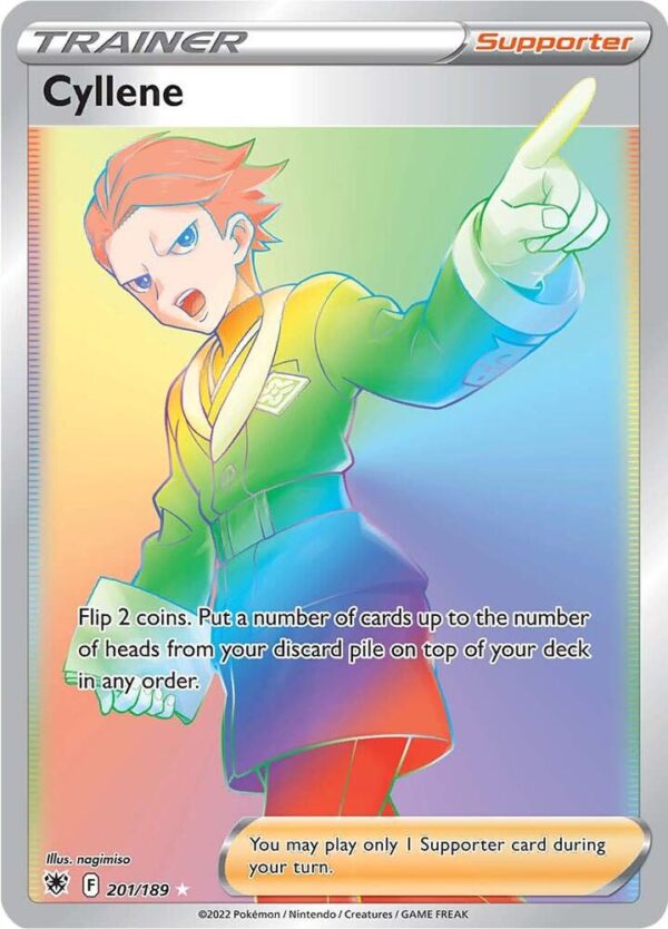 Cyllene (Secret) 201/189 Holofoil SWSH10: Astral Radiance