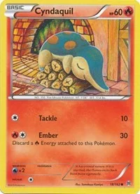 Cyndaquil | 18/162 | Reverse Holofoil | XY - BREAKthrough