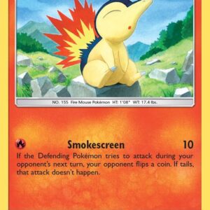 Cyndaquil (39) 39/214 Reverse Holofoil SM – Lost Thunder