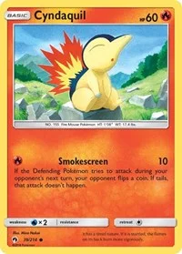 Cyndaquil (39) | 39/214 | Reverse Holofoil | SM - Lost Thunder