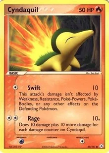 Cyndaquil | 59 | Normal | EX Battle Stadium