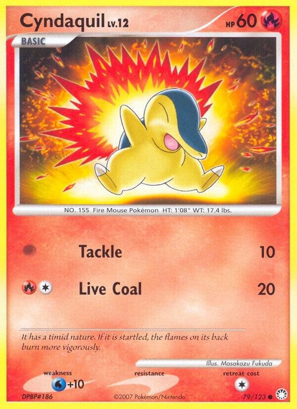 Cyndaquil 79/123 Normal Mysterious Treasures