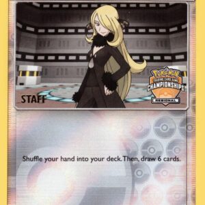 Cynthia 119/156 (Regional Championships) [Staff] Reverse Holofoil League & Championship Cards