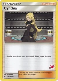 Cynthia | 119/156 (#50 Charizard Stamped) | Normal | Battle Academy