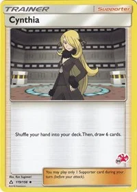 Cynthia | 119/156 (#59 Charizard Stamped) | Normal | Battle Academy