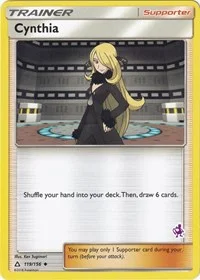 Cynthia | 119/156 (Mewtwo Stamped) | Normal | Battle Academy