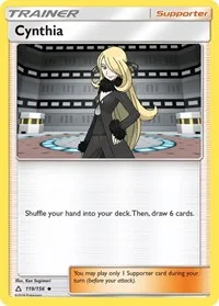 Cynthia | 119/156 | Reverse Holofoil | SM - Ultra Prism