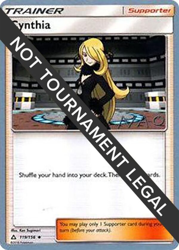 Cynthia 2018 (Naohito Inoue) 119/156 Normal World Championship Decks