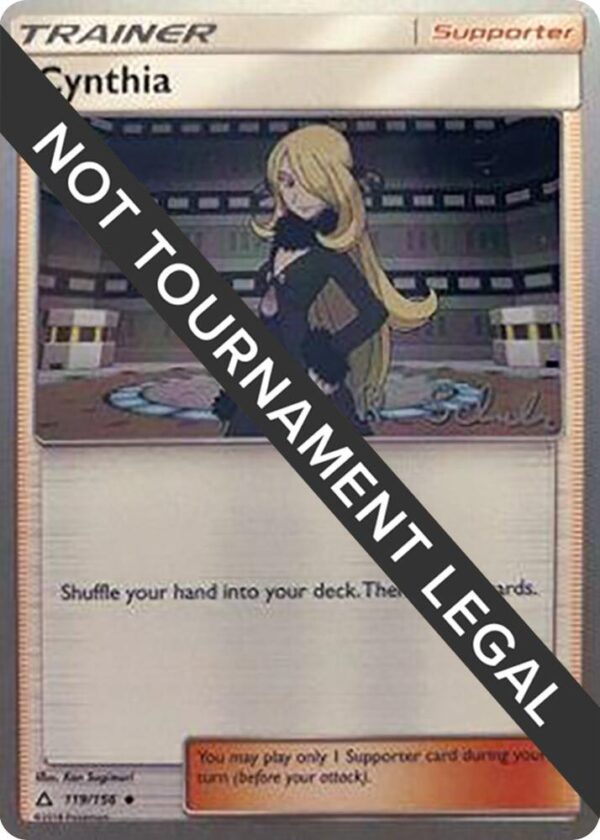 Cynthia 2018 (Robin Schulz) 119/156 Normal World Championship Decks Cynthia 2018 (Robin Schulz) 119/156 Normal World Championship Decks