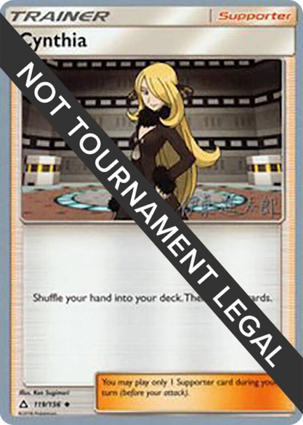 Cynthia 2019 (Shintaro Ito) 119/156 Normal World Championship Decks Cynthia 2019 (Shintaro Ito) 119/156 Normal World Championship Decks