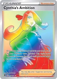 Cynthia's Ambition (Secret) | 178/172 | Holofoil | SWSH09: Brilliant Stars