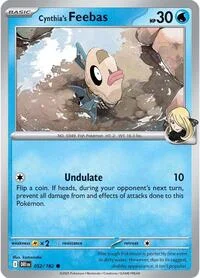 Cynthia's Feebas | 052/182 | Normal | SV10: Destined Rivals