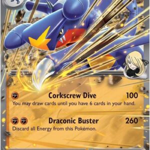 Cynthia’s Garchomp ex 104/182 Holofoil SV10: Destined Rivals Cynthia’s Garchomp ex 104/182 Holofoil SV10: Destined Rivals