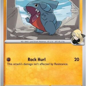 Cynthia’s Gible 102/182 Normal SV10: Destined Rivals
