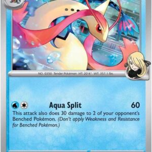 Cynthia’s Milotic 053/182 Reverse Holofoil SV10: Destined Rivals