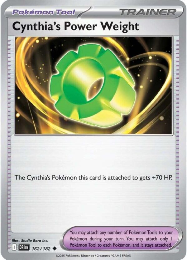 Cynthia’s Power Weight 162/182 Normal SV10: Destined Rivals Cynthia’s Power Weight 162/182 Normal SV10: Destined Rivals