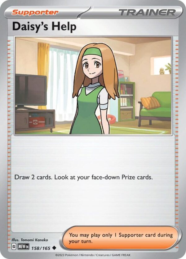 Daisy’s Help 158/165 Normal SV: Scarlet & Violet 151