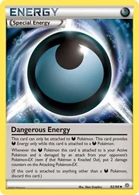 Dangerous Energy | 82/98 | Reverse Holofoil | XY - Ancient Origins