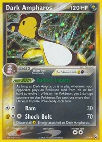 Dark Ampharos | 2/109 | Holofoil | Team Rocket Returns Dark Ampharos | 2/109 | Holofoil | Team Rocket Returns