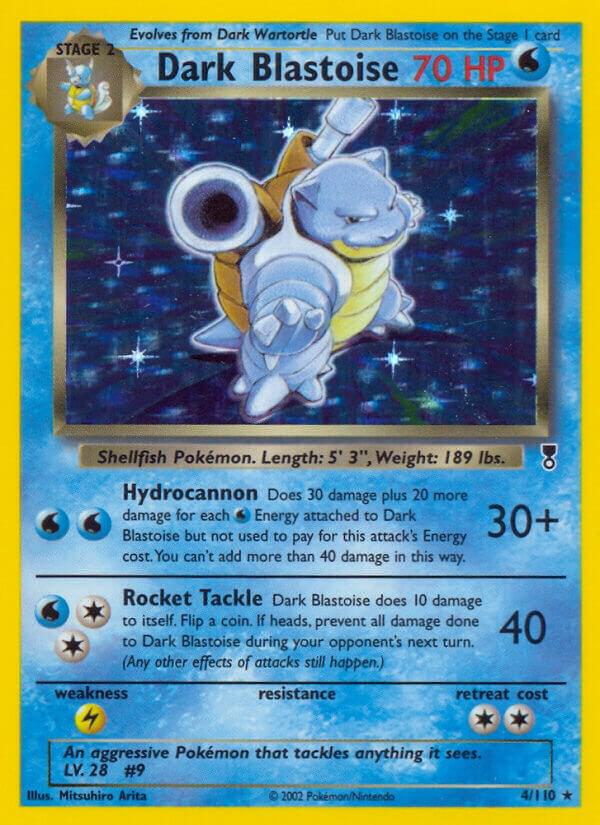 Dark Blastoise 004/110 Reverse Holofoil Legendary Collection