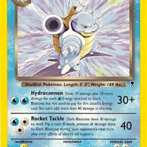 Dark Blastoise 4/110 (WotC Legendary Collection) 004/110 Normal Deck Exclusives