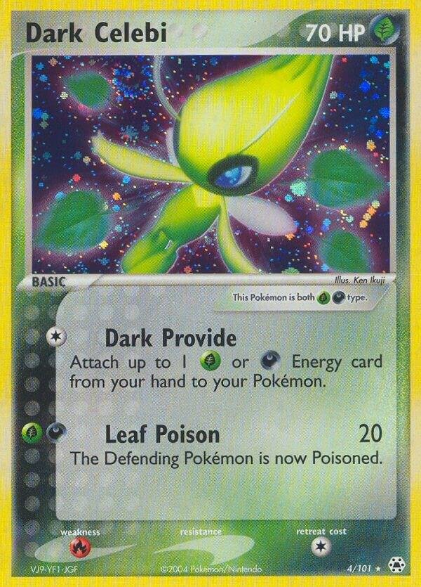 Dark Celebi 4/101 Holofoil Hidden Legends