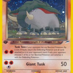 Dark Donphan 003/105 1st Edition Holofoil Neo Destiny