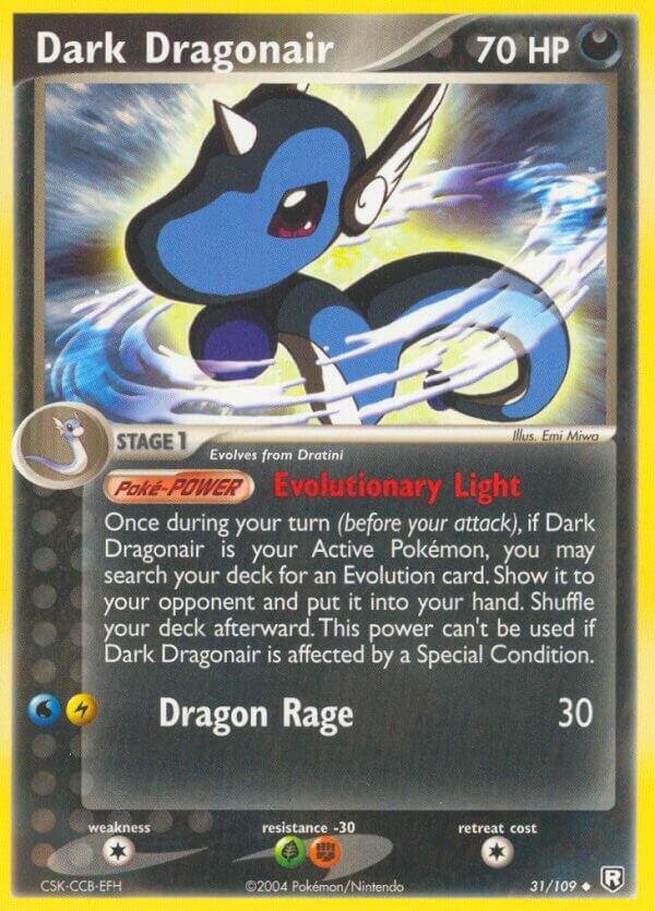Dark Dragonair 031/109 Reverse Holofoil Team Rocket Returns Dark Dragonair 031/109 Reverse Holofoil Team Rocket Returns