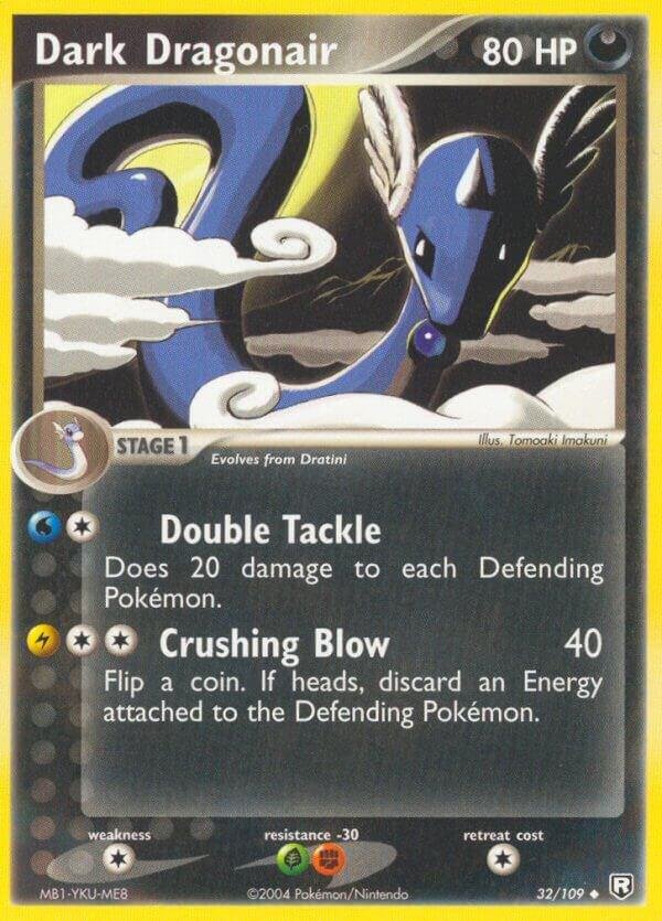 Dark Dragonair 032/109 Reverse Holofoil Team Rocket Returns Dark Dragonair 032/109 Reverse Holofoil Team Rocket Returns