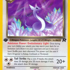 Dark Dragonair 33/82 1st Edition Team Rocket Dark Dragonair 33/82 1st Edition Team Rocket