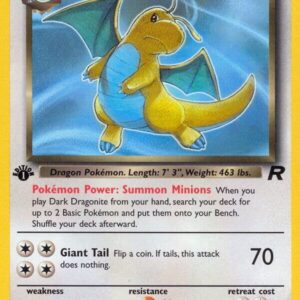 Dark Dragonite (22) 22/82 Unlimited Team Rocket