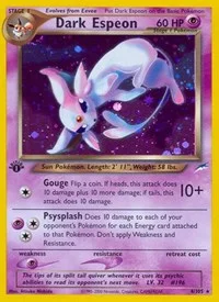 Dark Espeon | 004/105 | Unlimited Holofoil | Neo Destiny