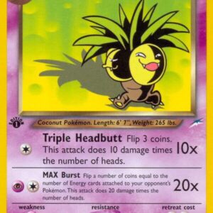 Dark Exeggcutor 033/105 Unlimited Neo Destiny