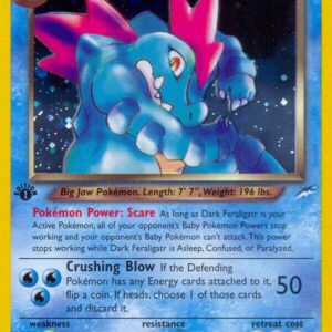 Dark Feraligatr 005/105 Unlimited Holofoil Neo Destiny