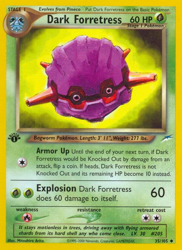 Dark Forretress 035/105 Unlimited Neo Destiny