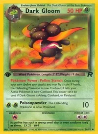 Dark Gloom | 36/82 | Unlimited | Team Rocket