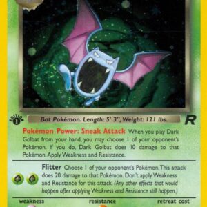 Dark Golbat (7) 07/82 Unlimited Holofoil Team Rocket