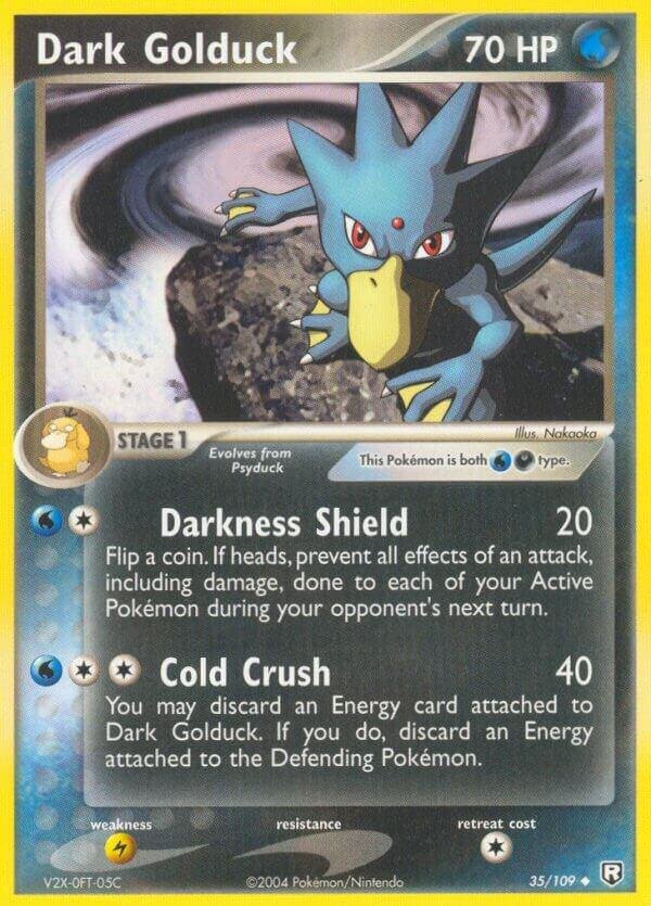 Dark Golduck 35/109 Reverse Holofoil Team Rocket Returns