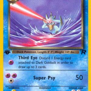 Dark Golduck 37/82 Unlimited Team Rocket Dark Golduck 37/82 Unlimited Team Rocket