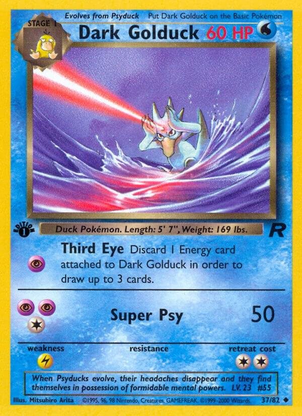 Dark Golduck 37/82 Unlimited Team Rocket Dark Golduck 37/82 Unlimited Team Rocket