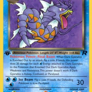 Dark Gyarados (25) 25/82 1st Edition Team Rocket