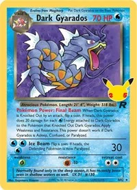 Dark Gyarados | 8/82 | Holofoil | Celebrations: Classic Collection